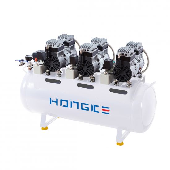牙科無(wú)油靜音空壓機(jī) HK-6EW-90